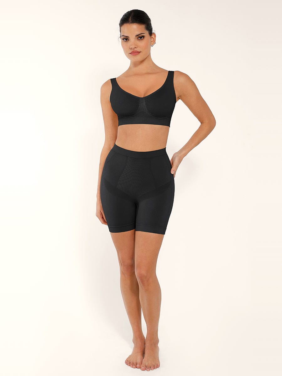 Seamless Shaping Wide-Back Support Bra