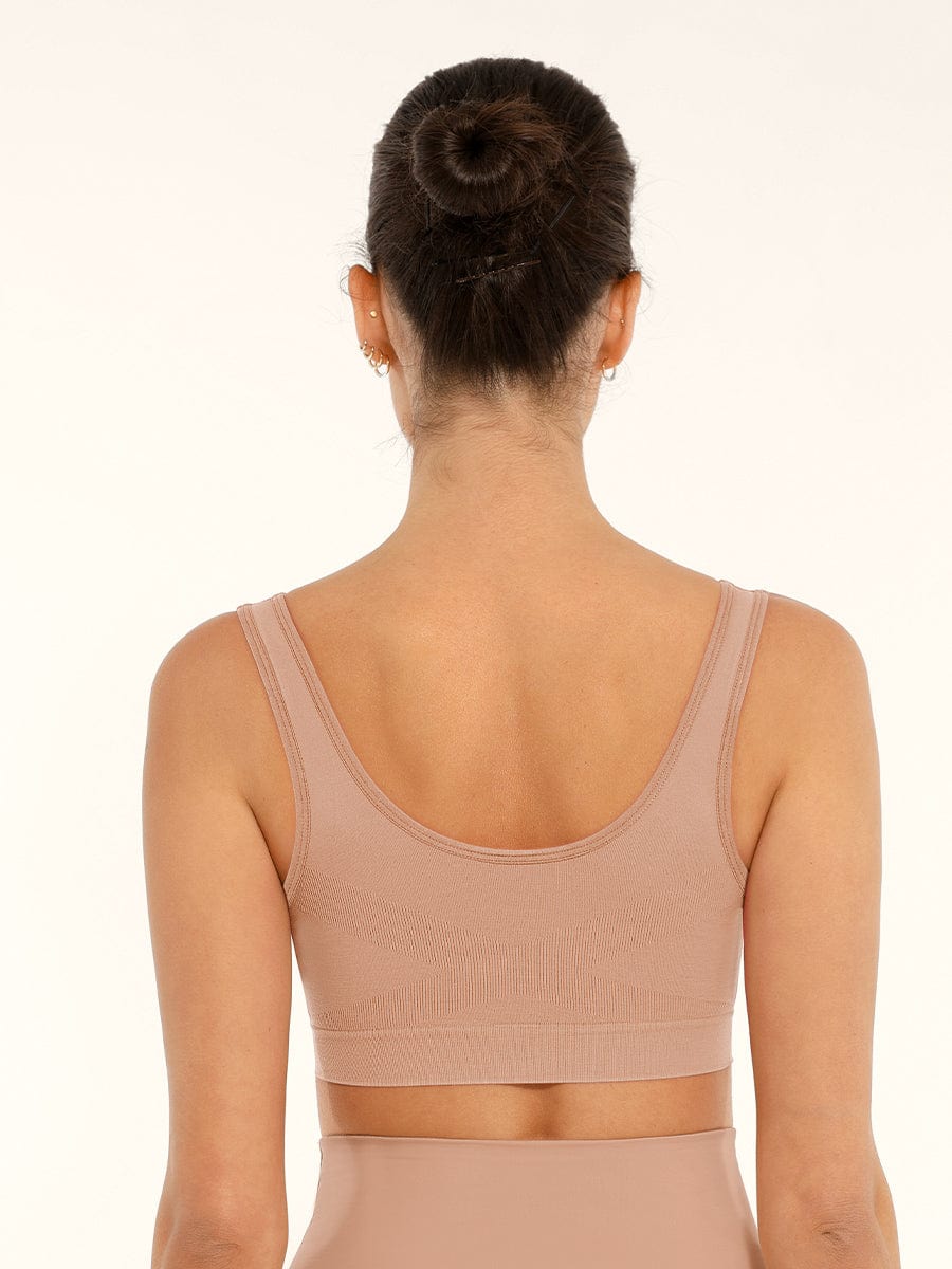 Seamless Shaping Wide-Back Support Bra