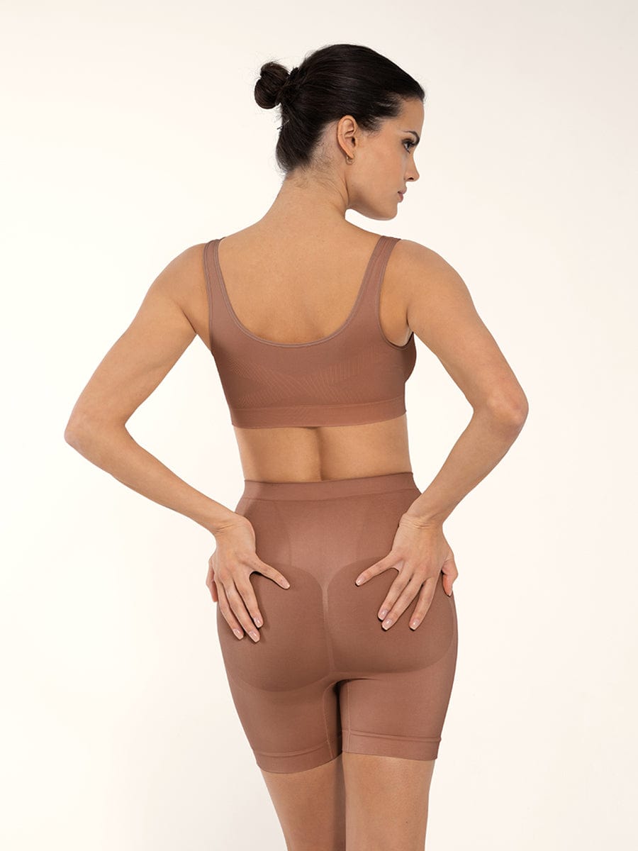 Seamless Shaping Wide-Back Support Bra