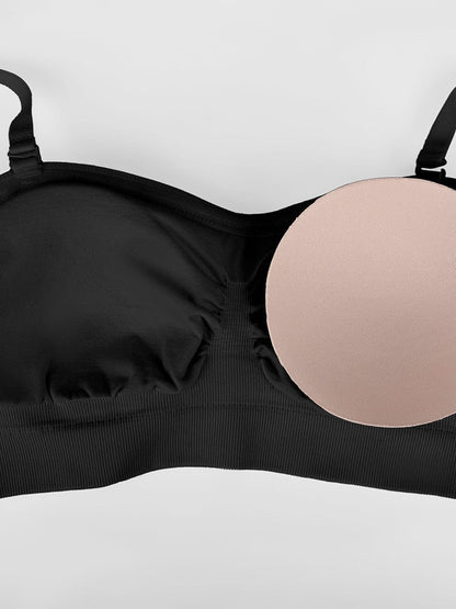 Seamless Strapless Wireless Support Bra