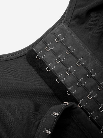 Post-Surgery Full-Coverage Front-Closure Compression Bra