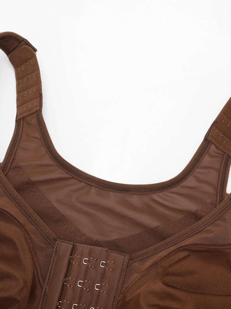 Full-Coverage Wireless Post-Surgery Support Bra