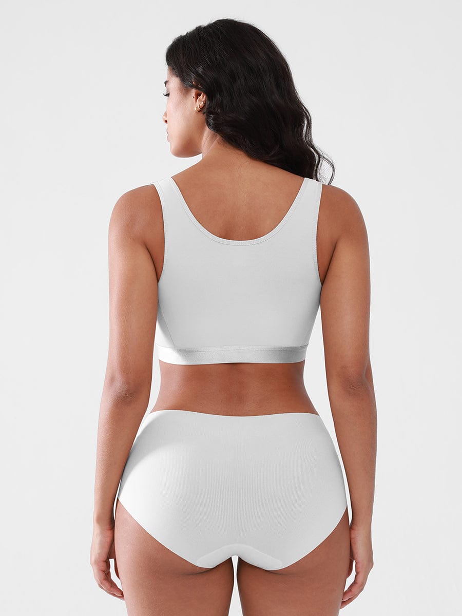 Post-Surgery Front-Closure Compression Mastectomy Bra
