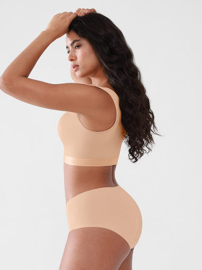 Post-Surgery Front-Closure Compression Mastectomy Bra