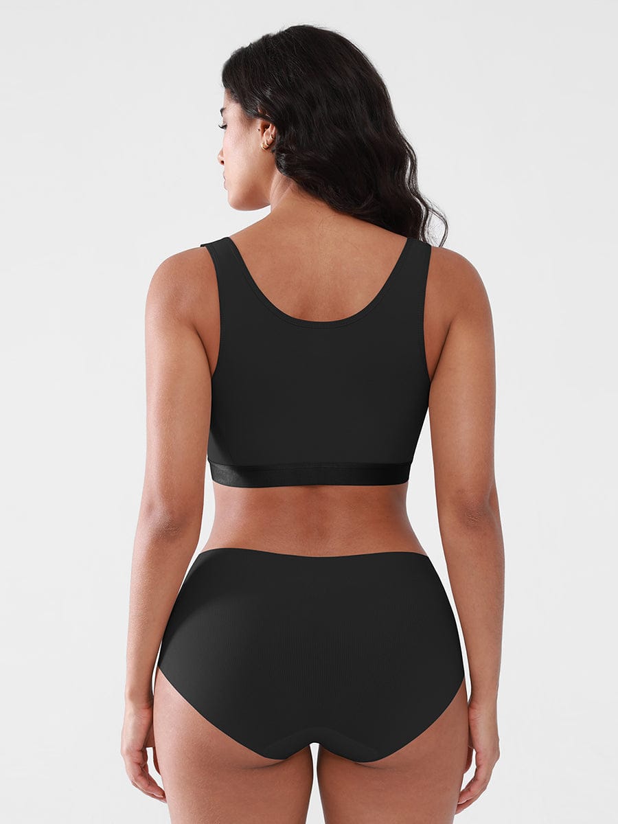 Post-Surgery Front-Closure Compression Mastectomy Bra