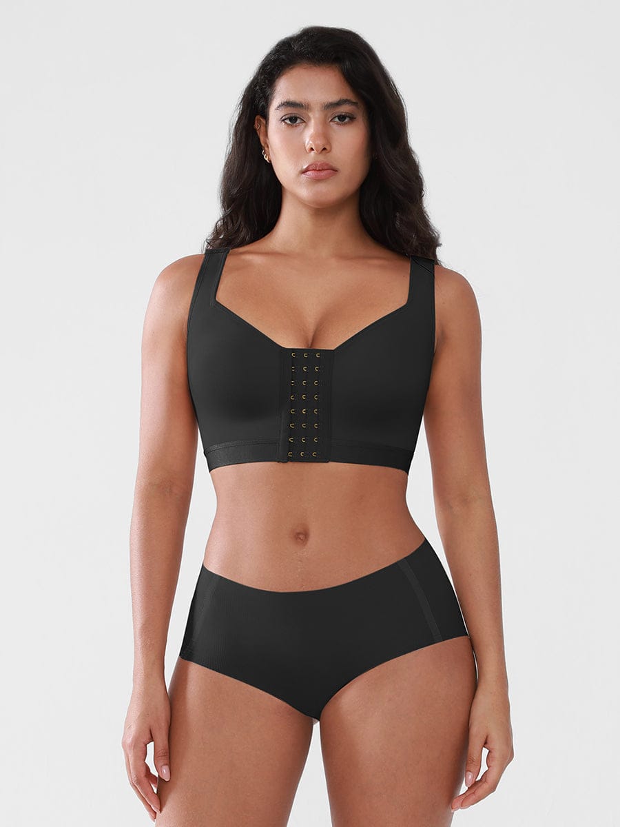 Post-Surgery Front-Closure Compression Mastectomy Bra