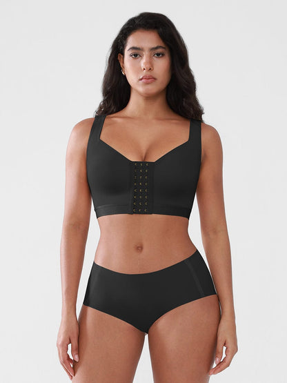 Post-Surgery Front-Closure Compression Mastectomy Bra