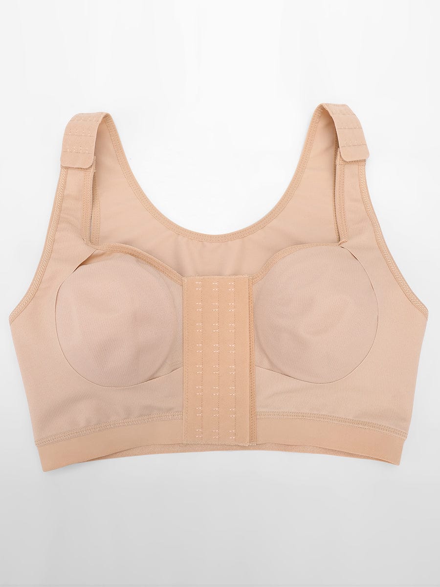 Post-Surgery Front-Closure Compression Mastectomy Bra