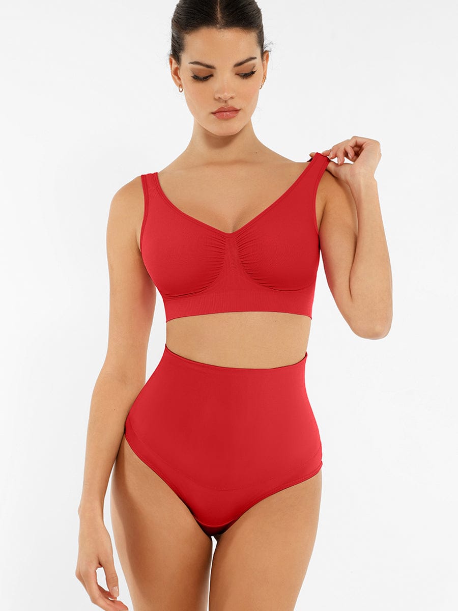 Seamless Shaping Wide-Back Support Bra