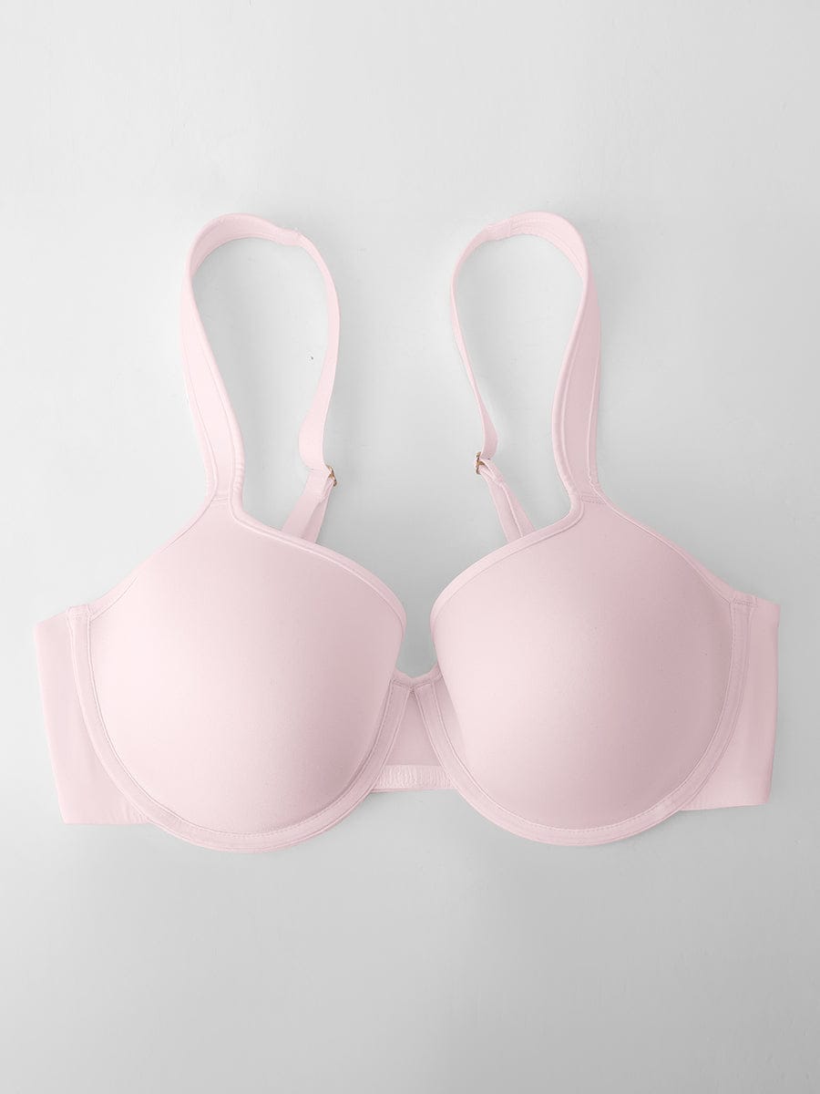 Wholesale Full Coverage Underwire Bra Memory Foam Cup Side Support Wide Strap