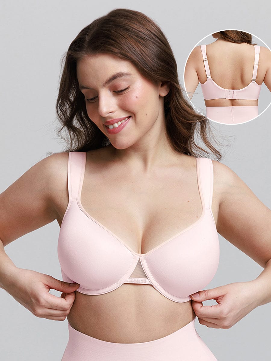 ComfortFit Full Coverage Memory Foam Support Bra