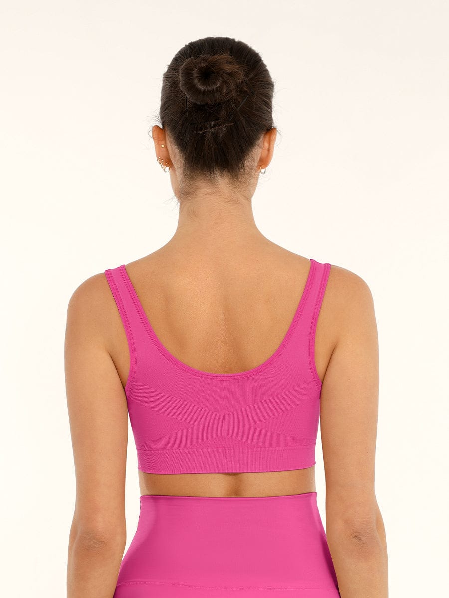Seamless Shaping Wide-Back Support Bra