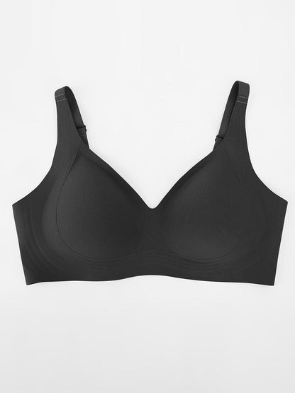 Seamless Wireless Plunge Smooth-Back T-Shirt Bra