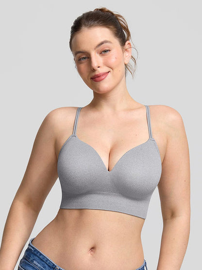 ComfortFit Seamless Wireless Demi T-Shirt Bra