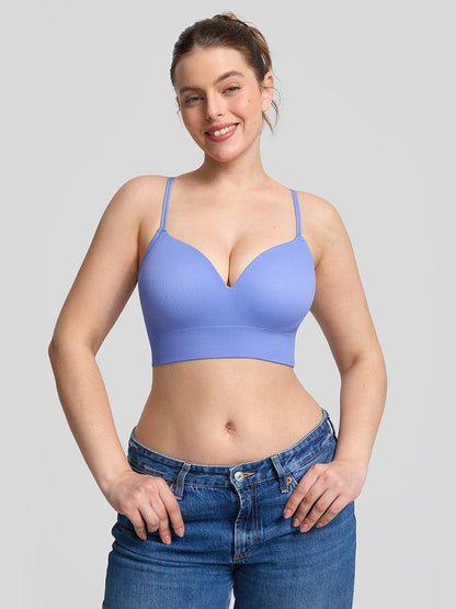 ComfortFit Seamless Wireless Demi T-Shirt Bra