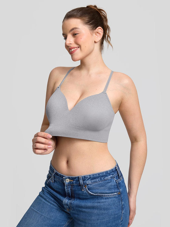 ComfortFit Seamless Wireless Demi T-Shirt Bra