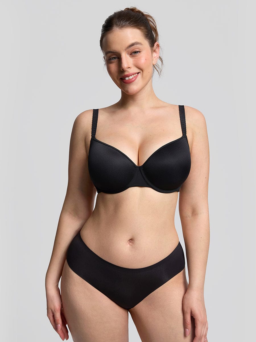 ComfortFit Underwire Memory Foam Demi Bra
