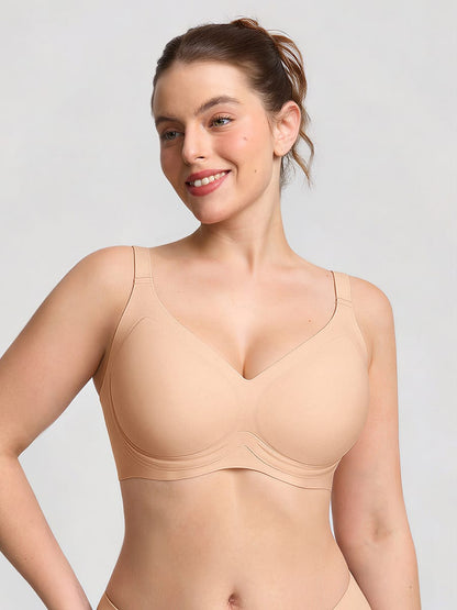 Jelly Support Wireless Seamless T-Shirt Bra