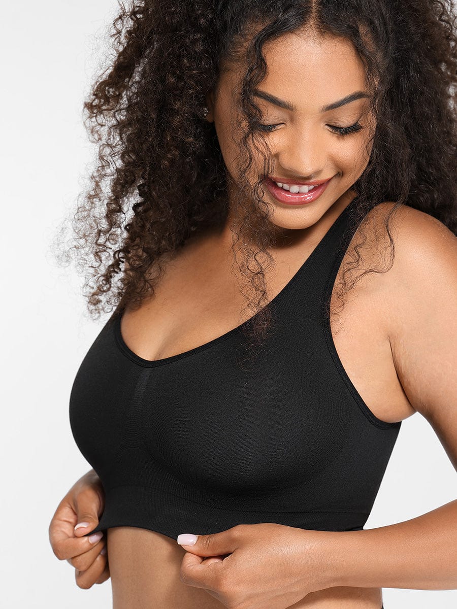 Reversible Wireless Comfort Support Shaper Bra