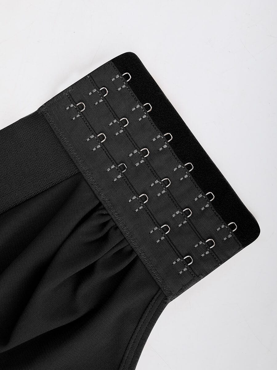 Adjustable Front-Closure Post-Surgery Bra with Triple Hooks