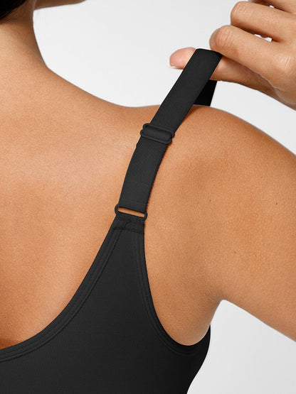 Post-Surgery Full-Coverage Front-Closure Compression Bra