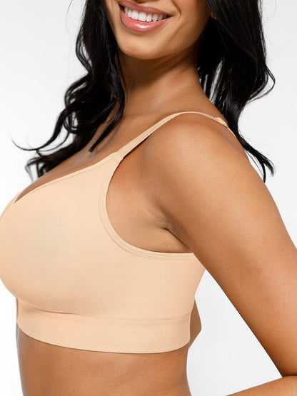 Post-Surgery Full-Coverage Front-Closure Compression Bra
