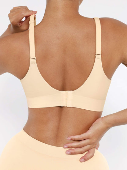 Seamless Wireless Bust Support Shapewear Bra