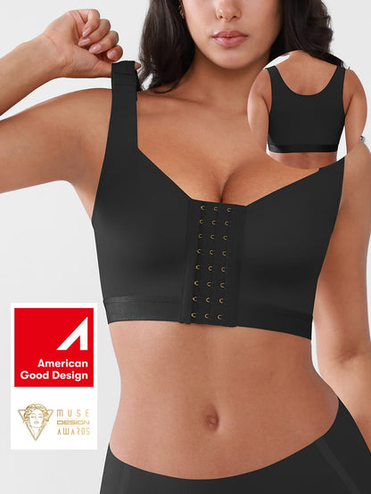 Post-Surgery Front-Closure Compression Mastectomy Bra