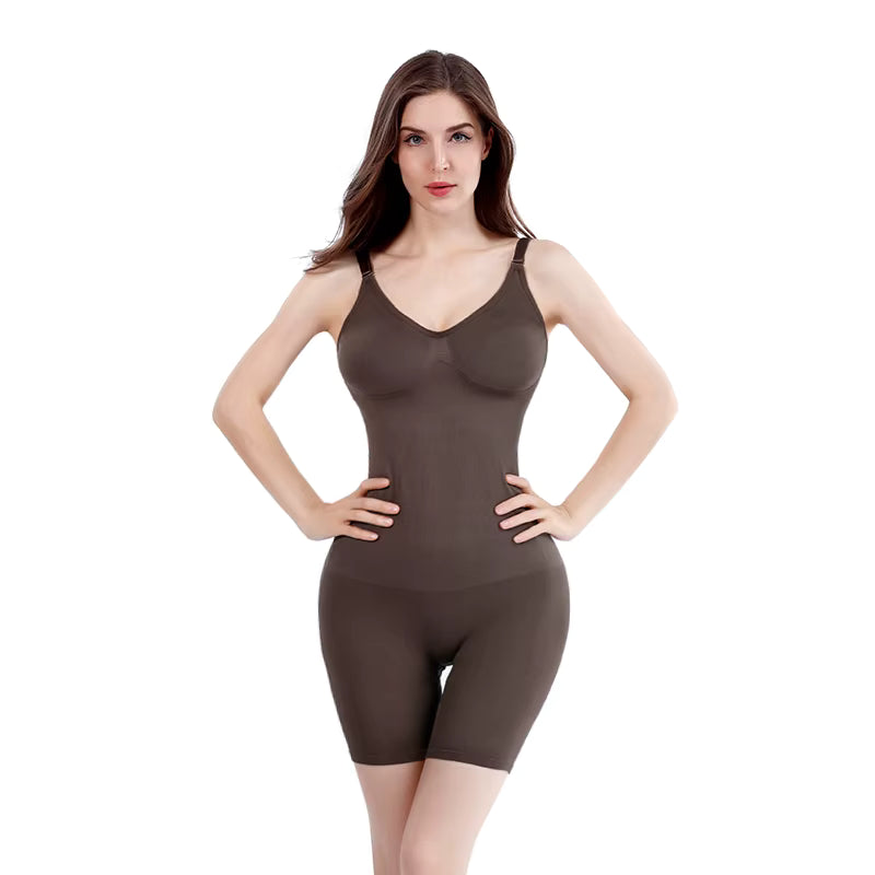 Seamless Tummy Control Butt Lifter Plus Size Body Shaper for Women