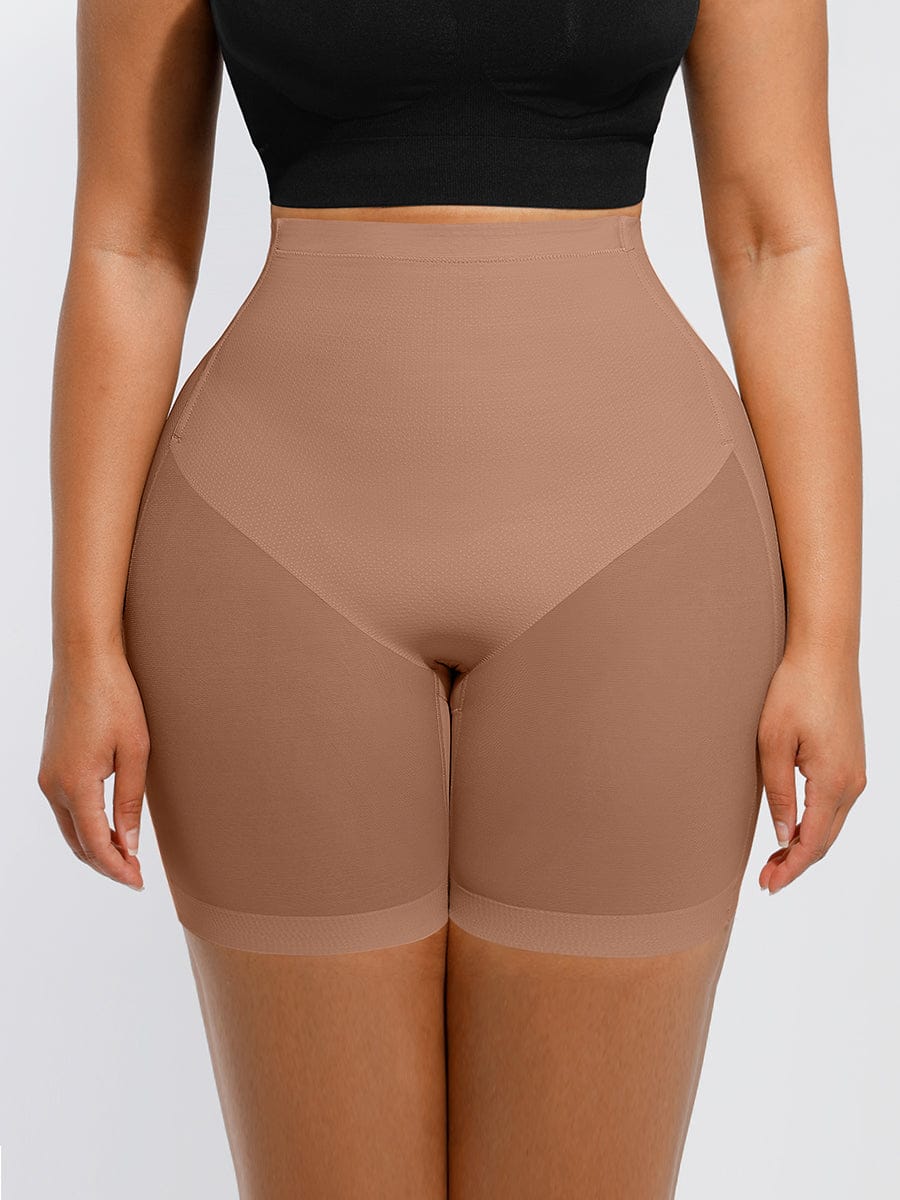 Low-Waist Mesh Tummy Control Butt-Lifting Shapewear