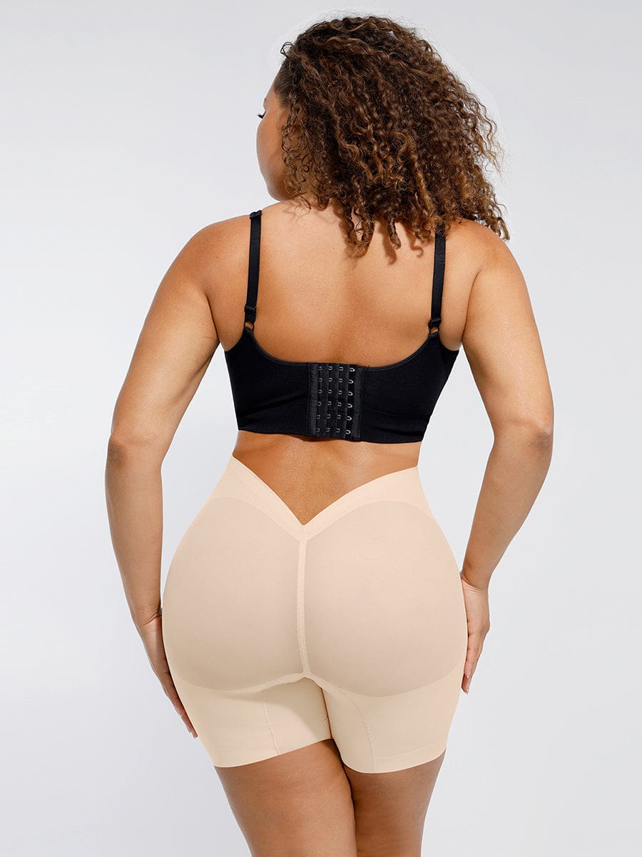 Low-Waist Mesh Tummy Control Butt-Lifting Shapewear