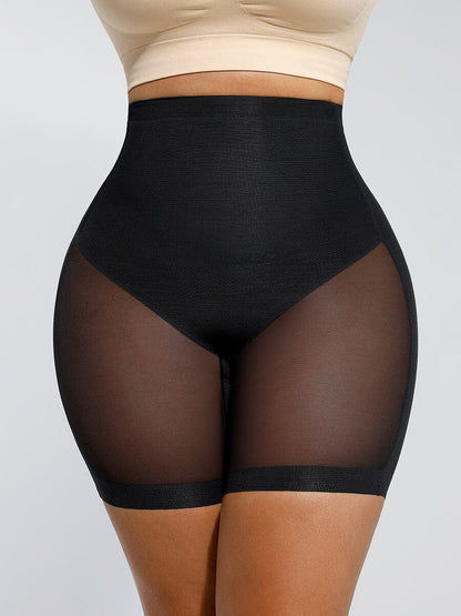 Low-Waist Mesh Tummy Control Butt-Lifting Shapewear