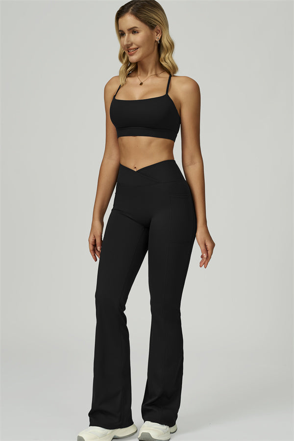 The Flourish Flared Leggings