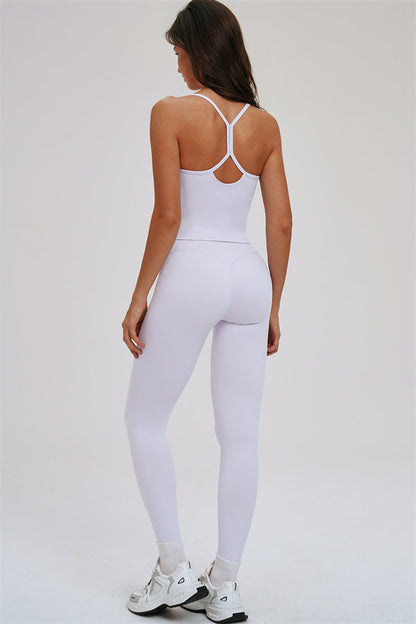 The Svelte Cross Back Tank Top Leggings 2-Piece Set
