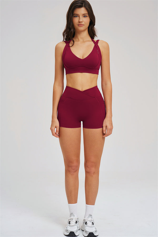 The Sizzle Sports Bra Shorts 2-Piece Set