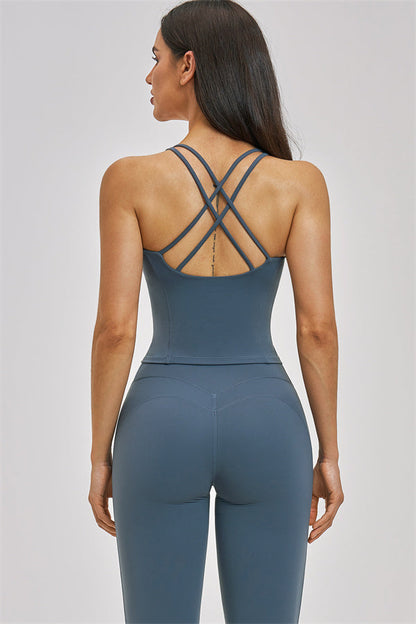 The Zenith Crop Top Flared Leggings 2-Piece Set