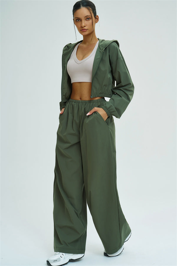 The Svelte UV protection Crop Hoodie