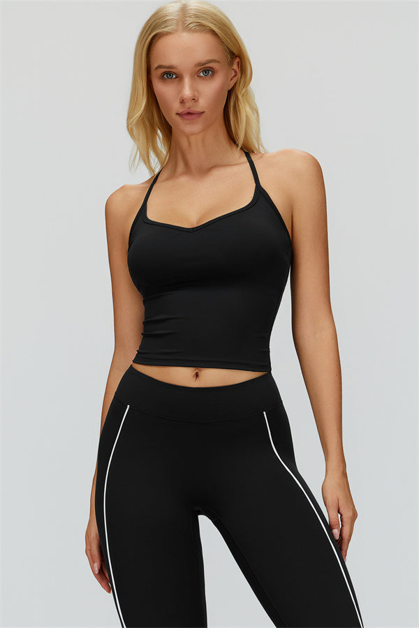 The Whisper Crop Top Leggings 2-Piece Set
