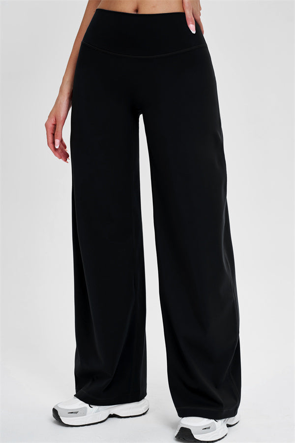 The Stride Crop Top Straight Leg Pants 2-Piece Set