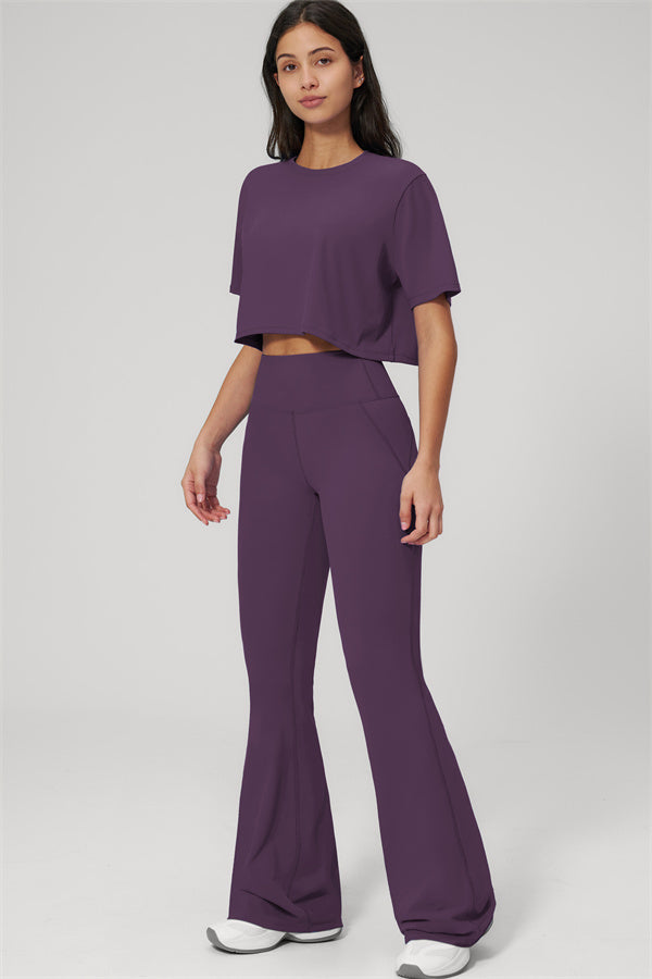 The Bold T-shirt Flared Leggings 2-Piece Set