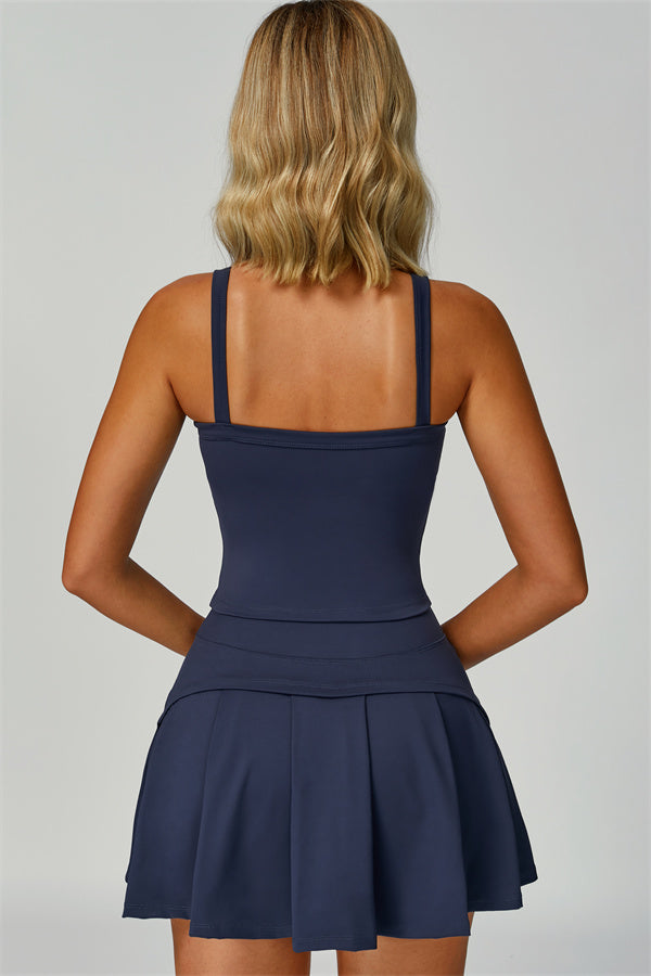 The Uplift Tank Top Tennis Skirt 2-Piece Set