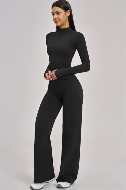 The Swoon Jacket Flared Leggings 2-Piece Set