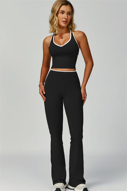 The Quest Tank Flared Leggings 2-Piece Set