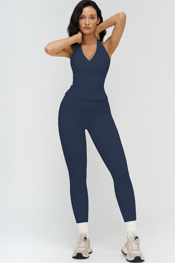 The Stride Crop Top Leggings 2-Piece Set
