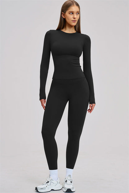 The Dynamic Long Sleeve T-shirt Leggings 2-Piece Set