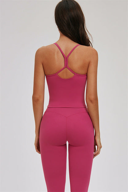 The Svelte Cross Back Tank Top Leggings 2-Piece Set