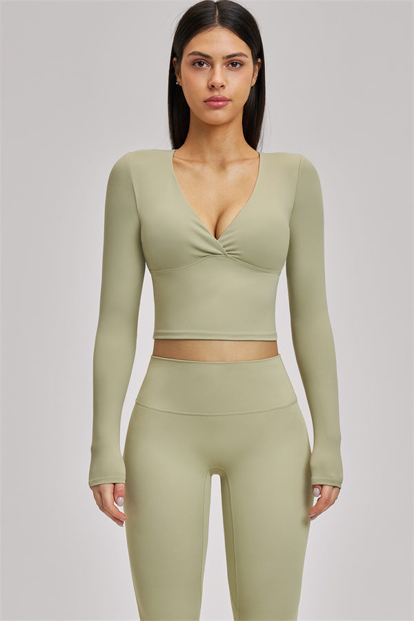 The Swoon Long Sleeve Crop top