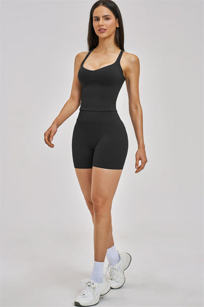 The Zenith Crop Top Shorts 2-Piece Set