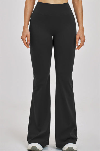 The Zenith Crop Top Flared Leggings 2-Piece Set