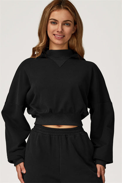 The Axis Crop Hoodie